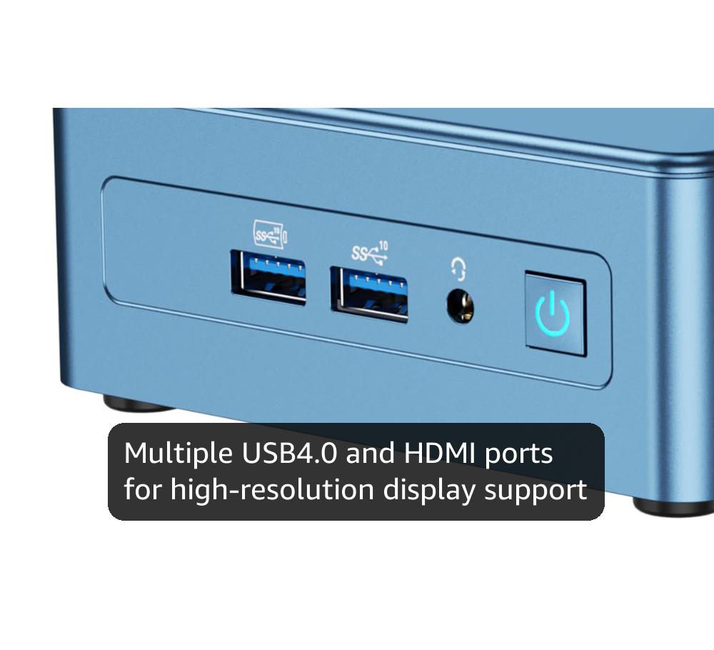 GEEKOM Mini PC[Business Cost-Saving Star] IT12(3-Year Coverage) with 12th Gen Intel i5-12450H Mini Computers,16 RAM/512GB SSD(Not LPDDR) Windows 11 Pro Desktop PC (Low-Power),Dual USB 4/8K(UHS-II)