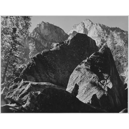 Impression haute définition Kings River Canyon art sur toile premium 101,6 x 127 cm
