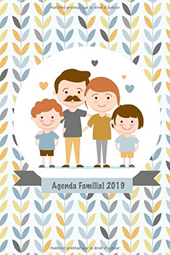 Télécharger Agenda Familial 2019: Planifie, Organise et Note la Nouvelle Année 2019 dans Calendrier Familial et PDF Ebook En Ligne