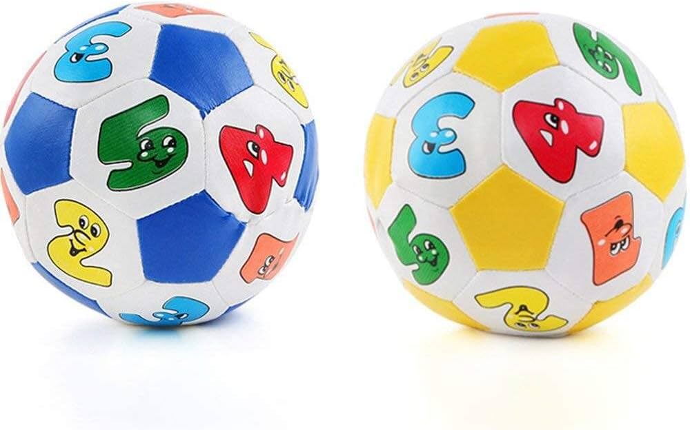 Amazon.co.jp: ベビーナンバーラバーボールソフトフォーム入り布ボール