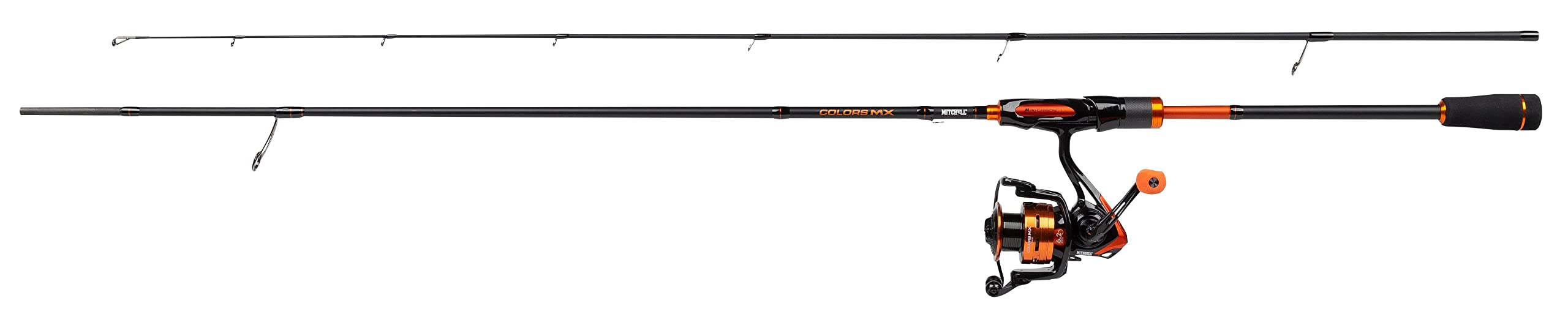 Mitchell Colors MX Spinning Rod and Reel Combo - Predator Spin Fishing Setup - Perch, Trout, Pike, Zander