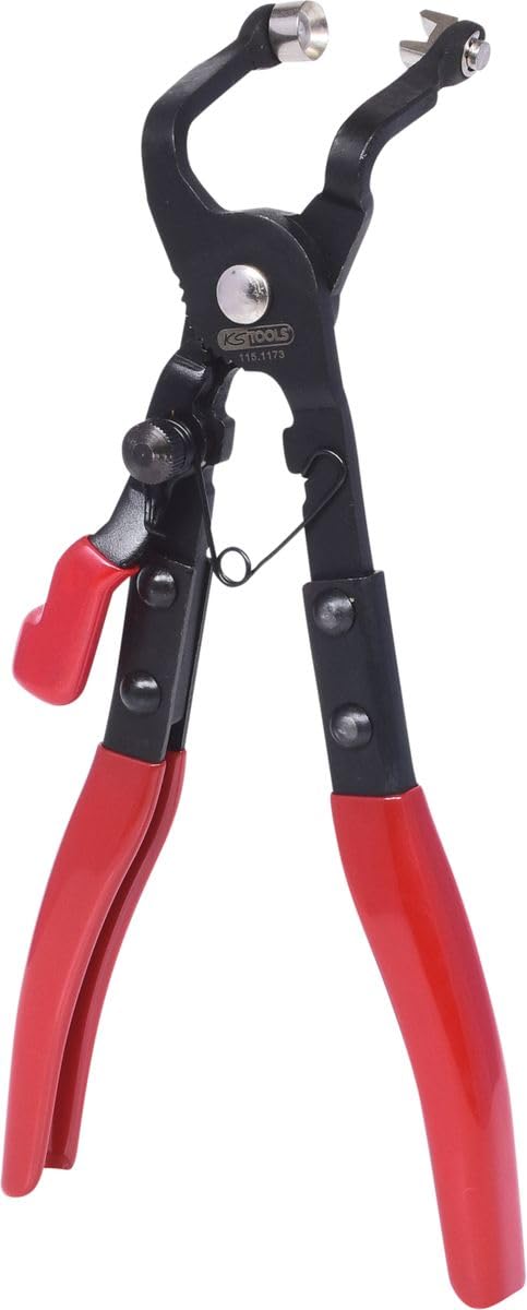 KS Tools 115.1173 Alicate para abrazadera de mangueras en angulo