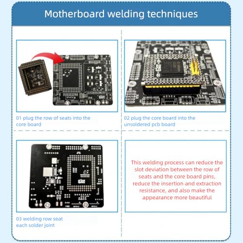Tarjeta de circuito TC264D para smart car con microcontrolador de 3.3V/5V dual-core 4