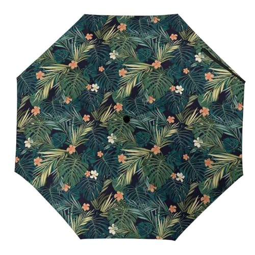Parapluie pliable palmier hawaïen imperméable pour affronter le vent
