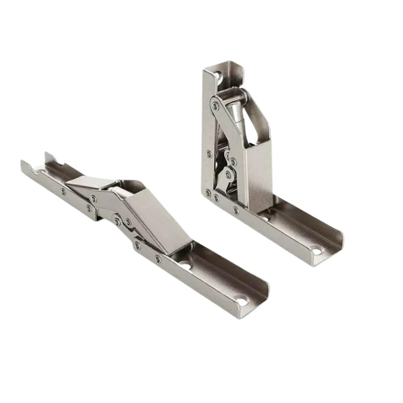 2PCS 90 Degree Folding Hinge Brackets Hidden Door Hinges