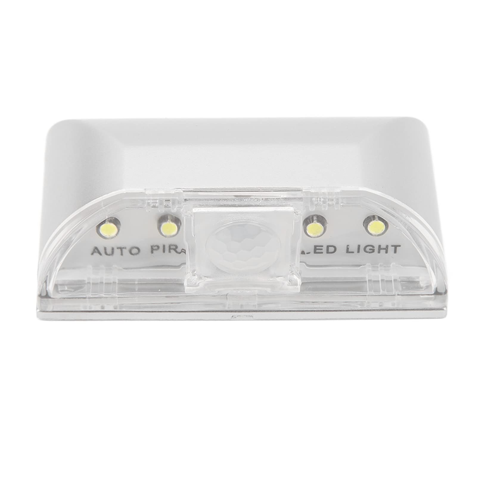 LED Keyhole Light, Battery Operated, PIR Motion Detector, Night Lamp for Toilets, Cupboards, Kitchen, Hallways, Stairs, White Light, ABS Material, 81X46x30mm