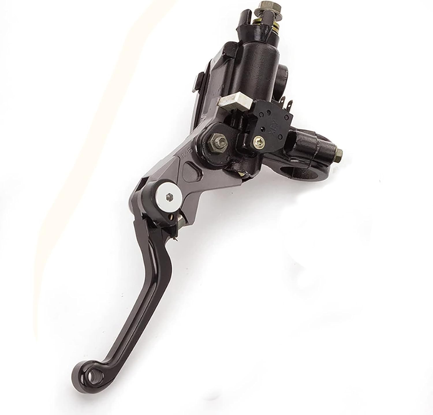 Dirt Bike Hydraulic Brake Light Switch Cable Cutch Levers for 7/8” Motorcycle Street Sport Pit CNC Black