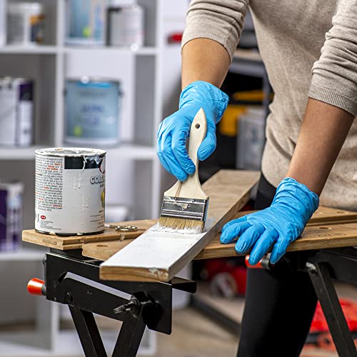 Comfy Package CHWI-WHCI-FX430 [100 Count Synthetic Vinyl Gloves, Blend Disposable Gloves thumb #4