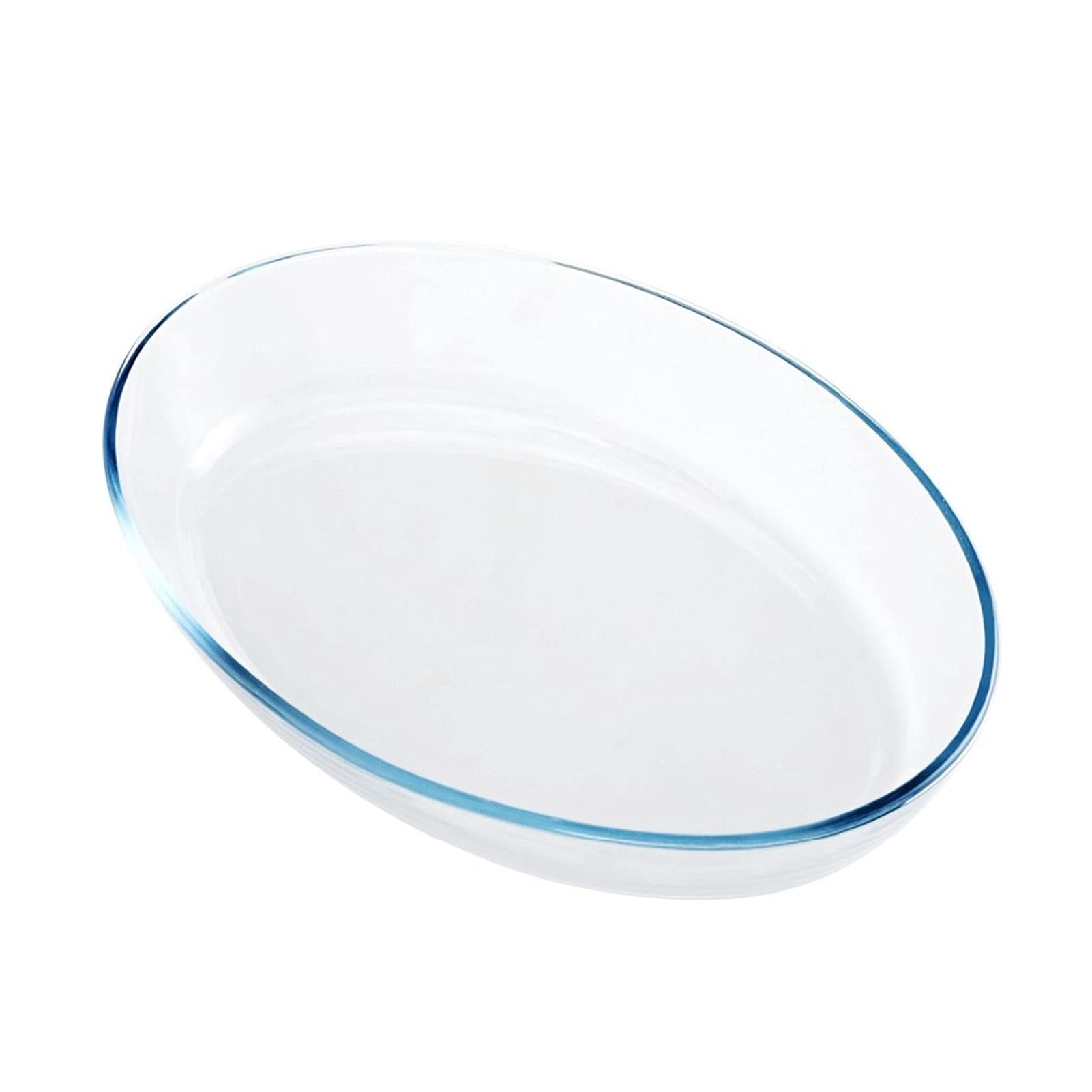 Insalatiere Alto Borosilicato Vetro Pestino Piatto Piatto Cucina Forno a microonde Forno Riscaldamento Ciotola for uso domestico Insalata di alloggio Piastra di alimentazione Plate Stoviglie 1.5 / 2 /