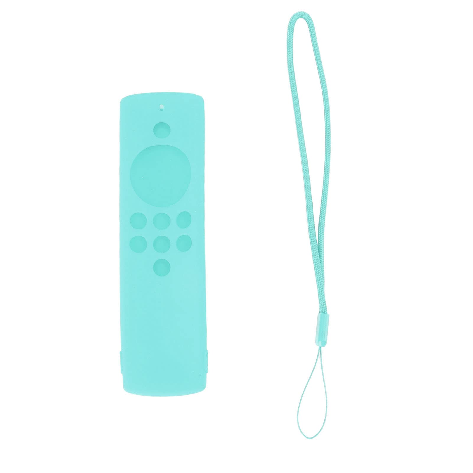 Fire TV Stick Lite Funda de Silicona a Prueba de Golpes para Mando a Distancia Protector Respetuoso con la Piel para Niños y Mascotas Funda Lavable Mando Distancia (Verde Menta)