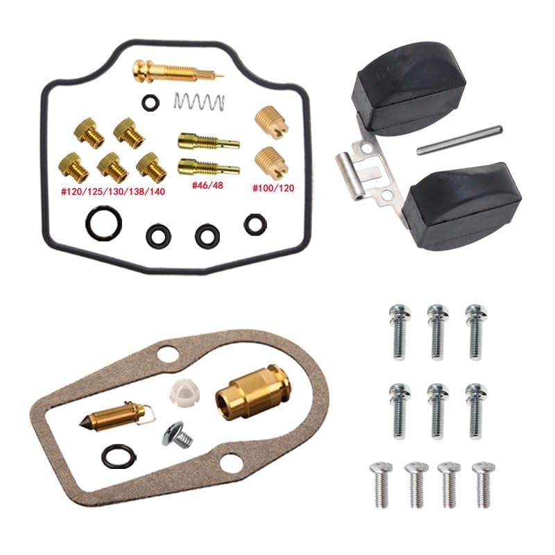 Kit réparation carburateur XT600 1987 avec flotteur dual pour moto monocylindre