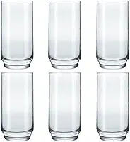 Jogo Copos Lights Long Drink 410ml 6 Peças Nadir