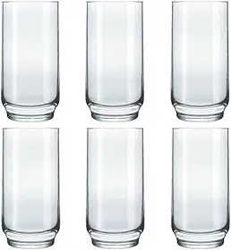 Jogo Copos Lights Long Drink 410ml 6 Peças Nadir