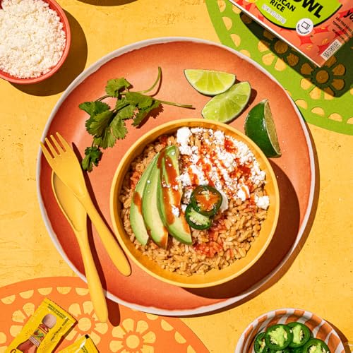 Image of Maruchan Instant Rice Bowl, Mexican Flavor - Microwavable Quick & Easy Side Dish or Meal for Kids, Students and Busy Families - 4.02 Oz. (6 Pack)