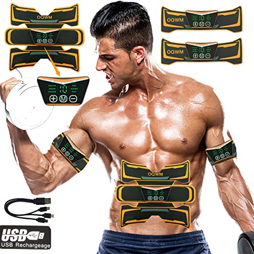Abs Stimulator Muscle Trainer Ultimate Abs Stimulator Ab Stimulator for Men Women Abdominal