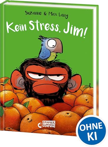 Kein Stress, Jim!: Lustiges Comic-Buch über den Umgang mit Stress und Gefühlen (Loewe Graphix)