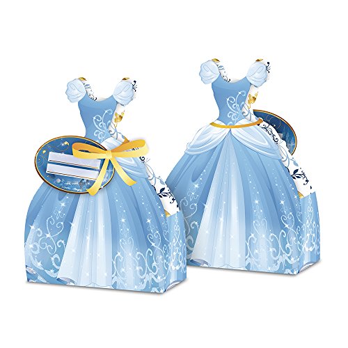 Regina CAIXA SURPRESA VESTIDO r307 CINDERELA PRINCESA Pacote de 08 Unidades