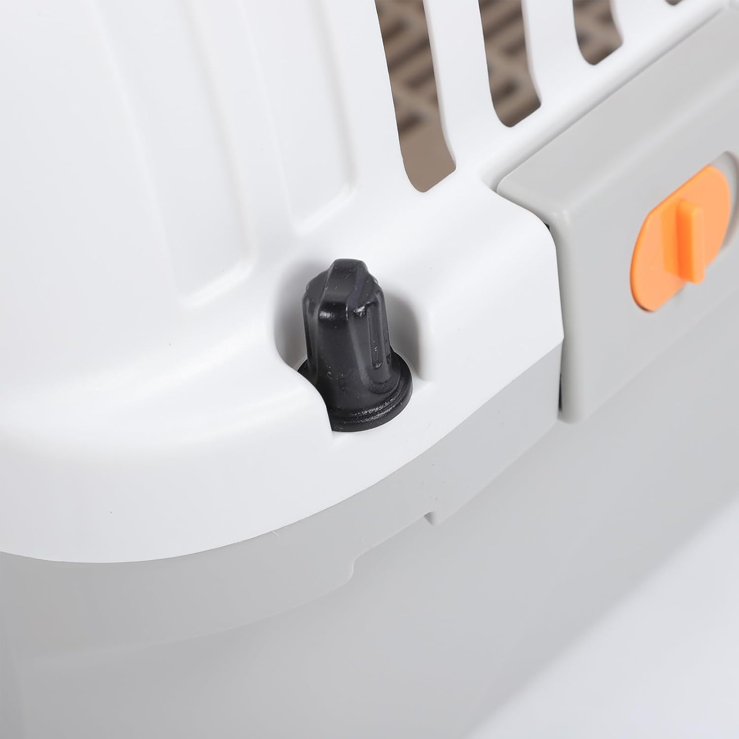 Plastic Dog Crate, Airline Approved Hard Shell Pet Travel Carrier, Extra Large Cat Carrier with Handle for Cats Dogs Outdoor Trip Portable Ventilation