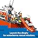 LEGO City Coast Guard Rescue Boat & Helicopter Building Toys - Kids Pretend Play Set for Boys & Girls, Ages 7+ - W/2 Rescue Boat Toys, 5 Minifigures & Dog Figure - Gift Idea for Birthdays - 60504