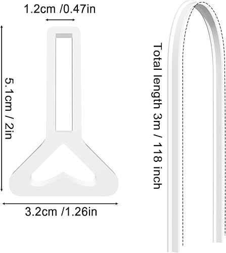 Miniatura 10 de Presa de agua para fregadero, ducha, umbral de agua, barrera de agua plegable de 0.47 pulgadas de alto, barrera de bloqueo de agua, protección