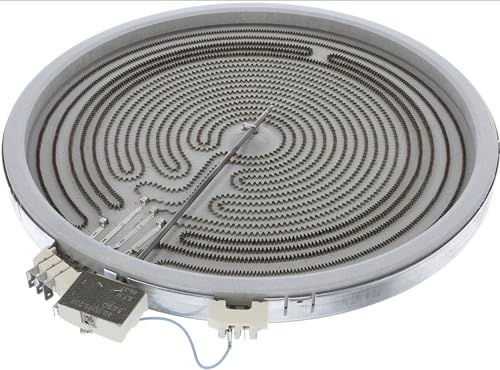 Resistencia Calefactor de Cinta Triple para Placa Vitrocerámica compatible con Bosch y Balay, 4400w/3400w/2000W, 230V, 35cm exterior, Cod. 00775320 RECAMBIO ORIGINAL