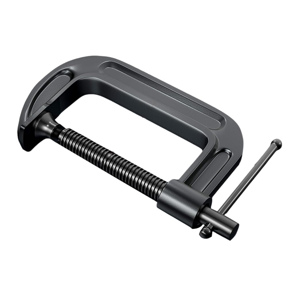 Littimoon Heavy Duty G Clamp with Opening, G-Type Thickened Woodworking Clamp, Suitable for Woodworking and Welding