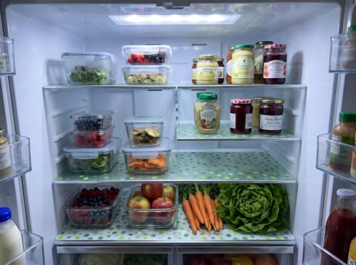 Image of [New Launch] Porslin Heavy-Duty Non-Slip Shelf Liner (45cm x 5m) - Durable EVA Non-Adhesive Waterproof Mat for Kitchen Cabinets, Drawers & Fridge - Washable, BPA-Free Food Safe Cupboard Paper