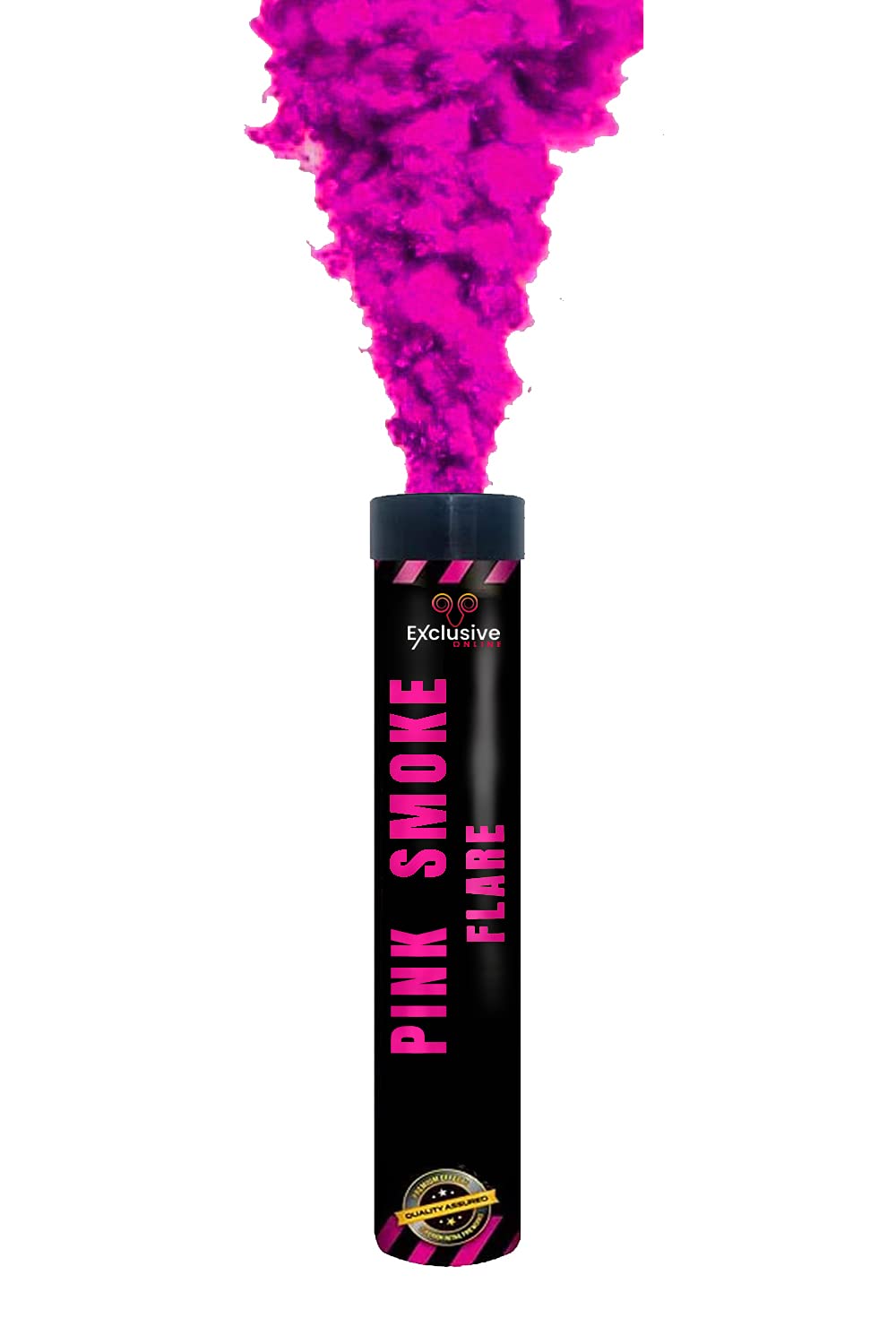 EXCLUSIVE ONLINE Smoke Grenades/Flares for Paintball, Weddings, Photo-shoots & Special Effects Aprox 90 Seconds Duration (Pink)