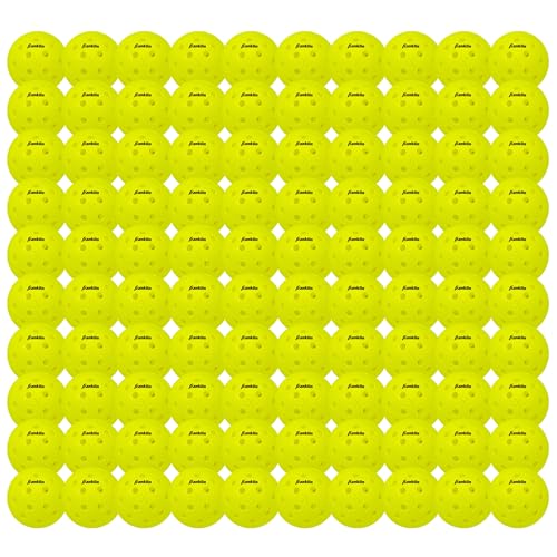 Image of Franklin Sports X-40 Outdoor Pickleballs - Official Ball of USA Pickleball, APP Tour + US Open - Regulation Size