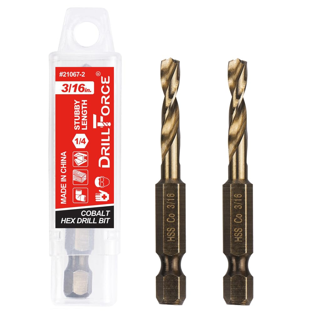 VALYRIANTOOL Cobalt Drill Bits - Stainless Steel -6