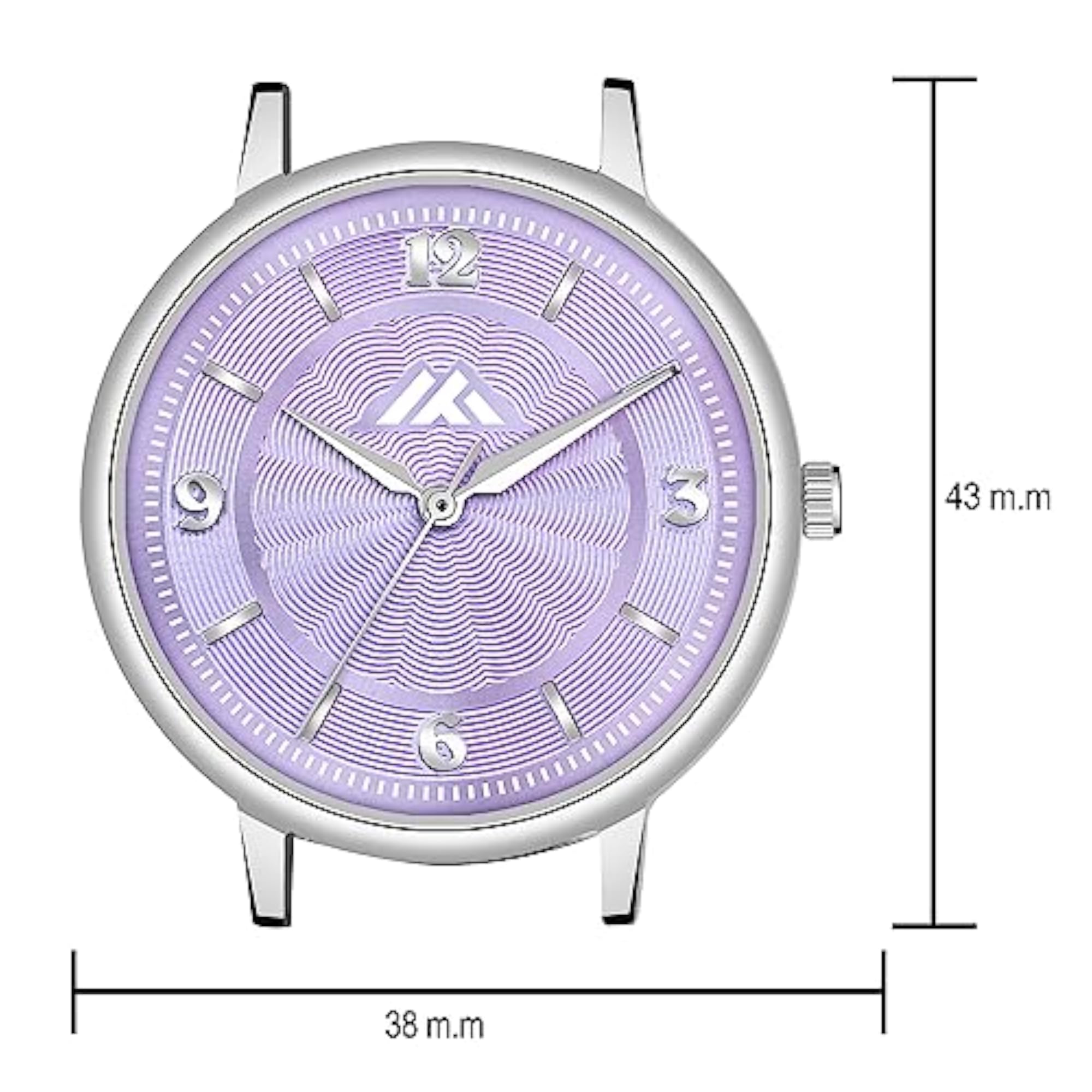 Casual Analog Round Dial Ladies Wrist Watch