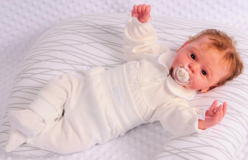 Baby Erstlingsset 3-teilig Wickelbody Hose Mütze Langarmbody Anzug Neugeborene Jungen Mädchen Unisex Babykleidung Baumwolle Geschenk Geburt Babyset bequem weich Babymode Erstausstattung