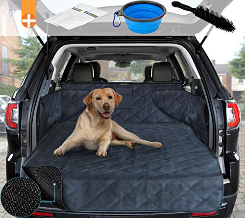 smartpeas Housse de Protection de Coffre pour Chiens  Tapis de Protection matelassé Universel  Matériau antidérapant 185 * 105 * 36 cm