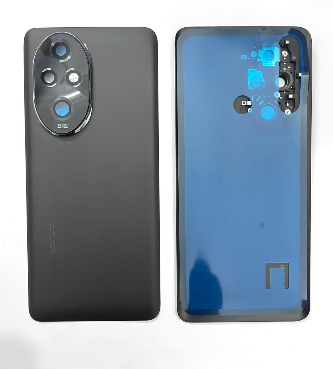 aceking® back glass panel back panel with camera lens compatible for honor 200 pro : black