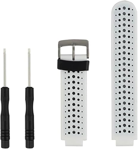 Miniatura 3 de Threeeggs Correas de 0.866 in para Garmin Forerunner 235, correa deportiva de silicona para reloj inteligente Forerunner 220230  235620  630  735XT