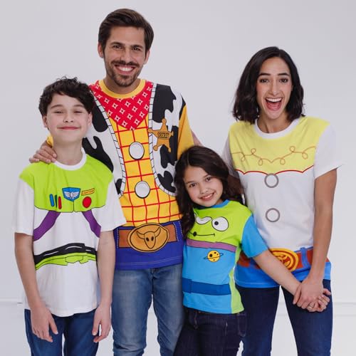 Disney Pixar Toy Story Woody Mens Matching Family Cosplay T-Shirt Orange Men Large thumb #5