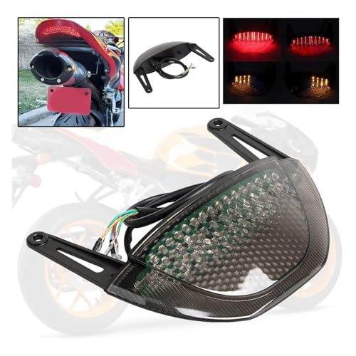 Feu arrière de frein à LED avec clignotants pour CBR600RR 07-12