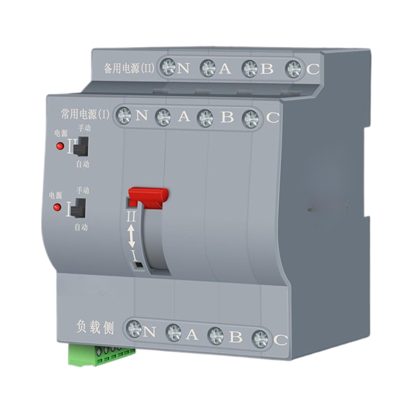 Disjoncteur commutateur de transfert triphasé 380V pour inverseur de source - 2