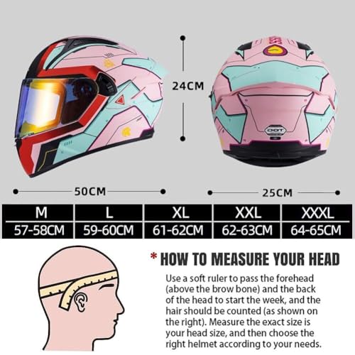Casque moto fentes Bluetooth modulable intégral taille M - 2