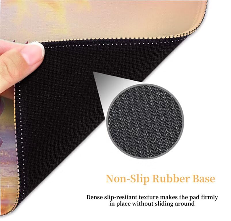 Tapis souris XXL 1000x500mm imperméable pour éviter les taches sur bureau - 5