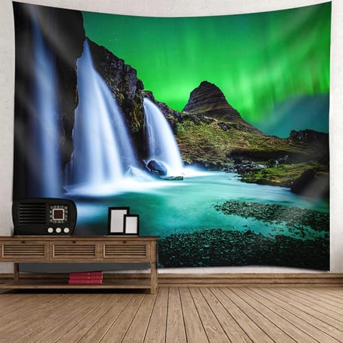 Tapiz de pared RDSGYZ de gran formato 150x150 cm que aporta amplitud y luz al salón