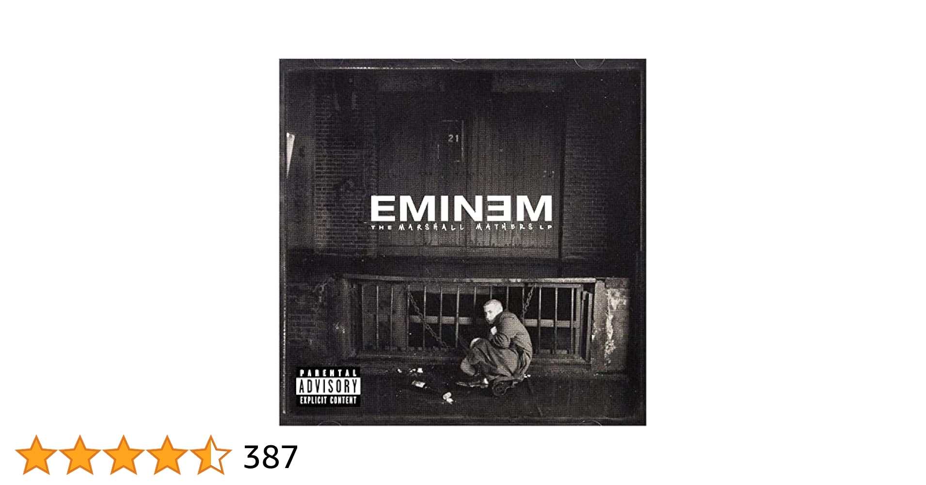 Eminem - The Marshall Mathers LP [CD] - Amazon.com Music