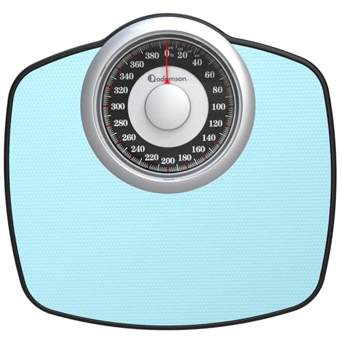 A25 Analog Bathroom Scale, Anti-Skid Surface, High Precision, Up to 400 lb