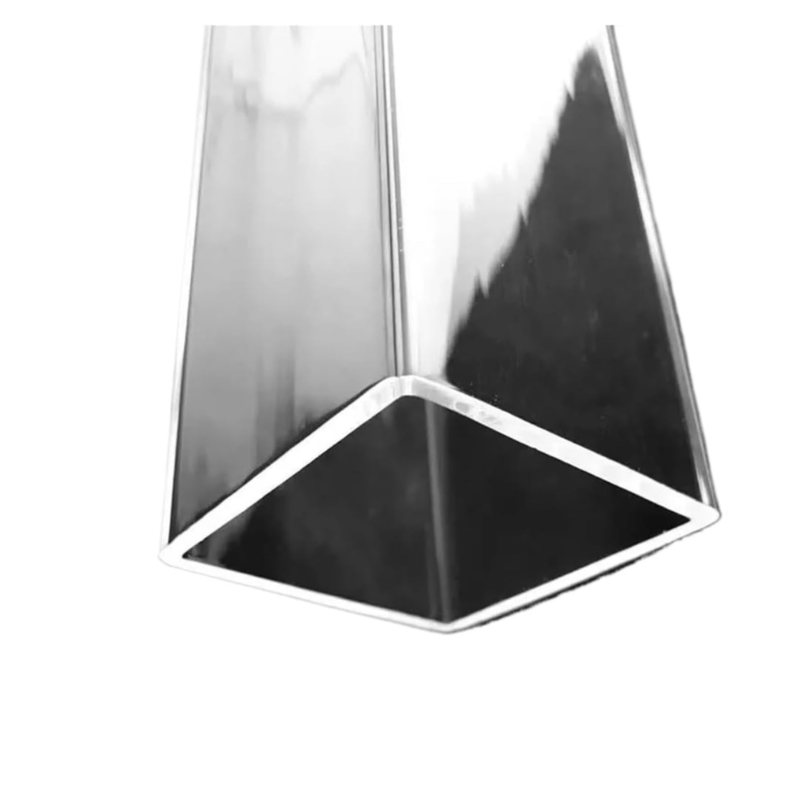 2er-Set Acryl-Vierkantrohr Transparent – Länge 2 Produktbild-Vorschau 4