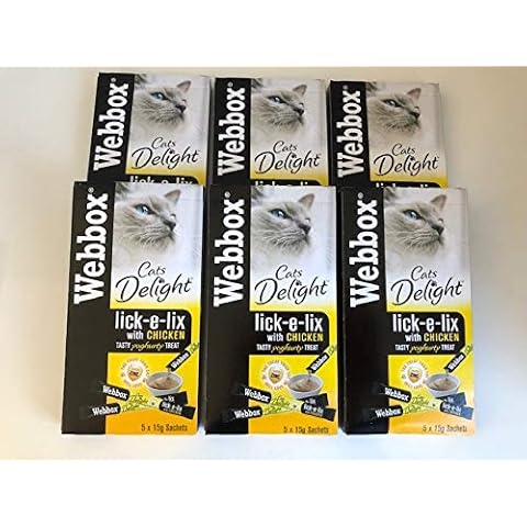 Webbox Lick-e-Lix Chicken Yogurt Treats 5 x 15g Cover
