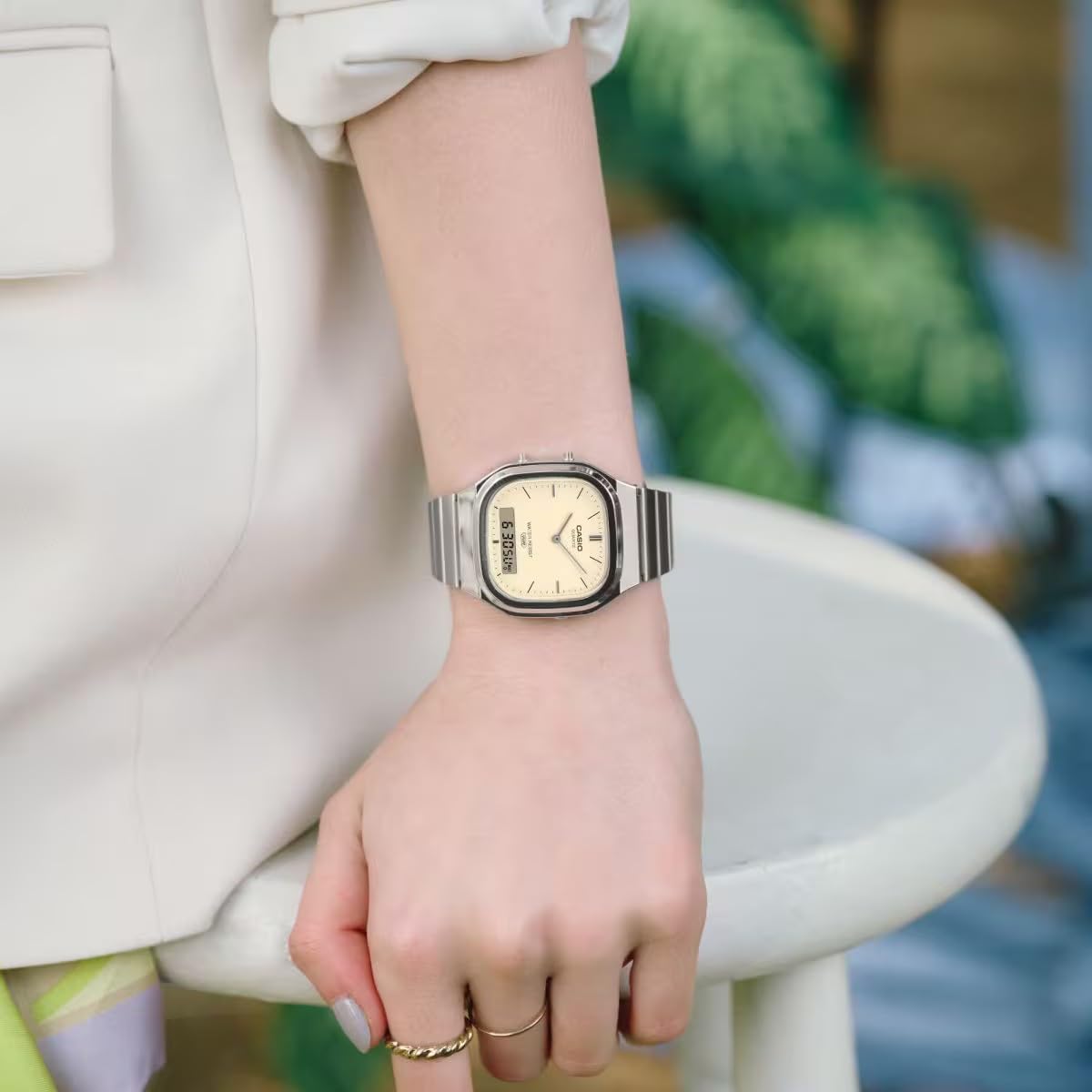 Montre Casio Quartz Analogique - Digital pour Unisexe Casio Collection Vintage