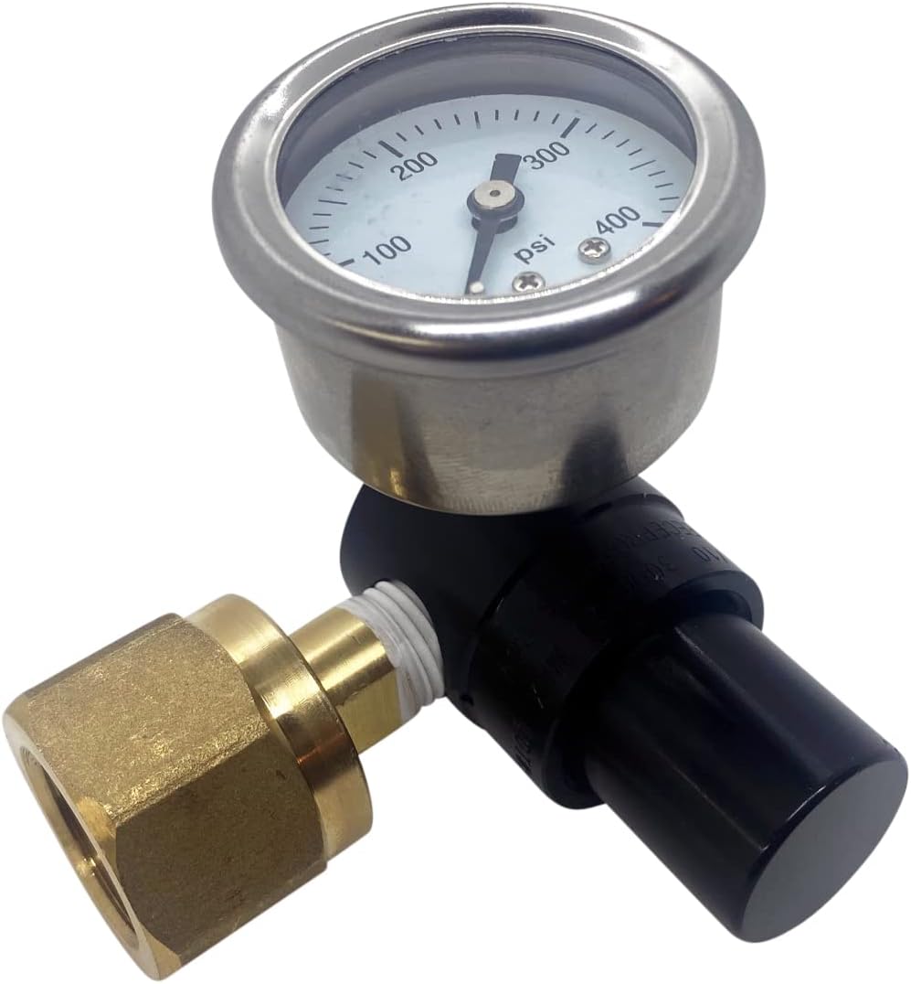 Preece Precision Co2 Air Shifter Compact Mini Aluminum Fixed Regulator 100PSI