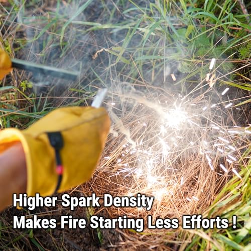 FS125 Heavy-Duty Plus Survival Fire Starter, 1/2" x 5" Ferro Rod - Image 3