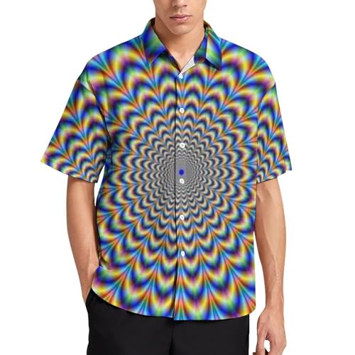 LAOLIUSN - playera con diseño de calavera de relámpago para hombre