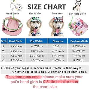   Dog-HatDog-Sunscreen-Hat-Baseball-Cap-Outdoor-Sports-Hat-with-Ear-Holes-Chin-Strap-Adjustable-Hat-for-Small-and-Medium-Dog-Large-DogsFlowerL